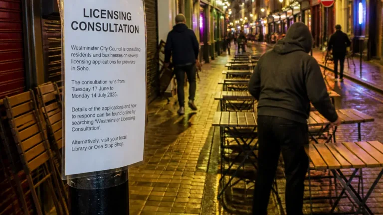 Westminster proposes ban on ‘vertical drinking’ in Soho and West End, sparking industry alarm