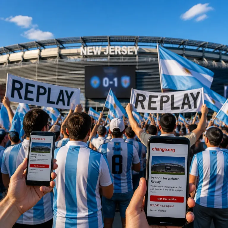 Argentina supporters demand World Cup final replay, accusing referee of corruption