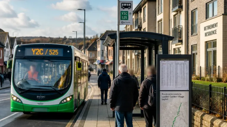 Yate bus network extended to serve new homes and retirement communities